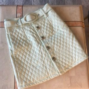 Quilted House of Sunny Skirt with Belt